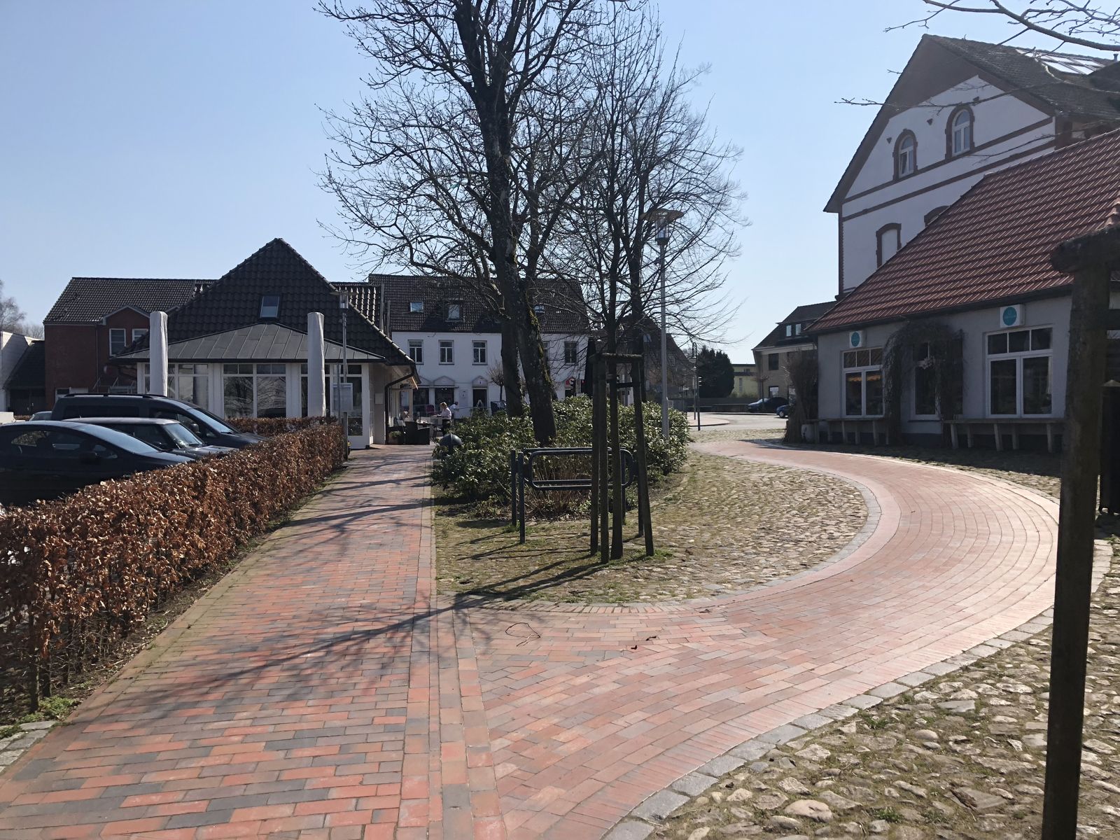 Umfeld in der Ortsmitte